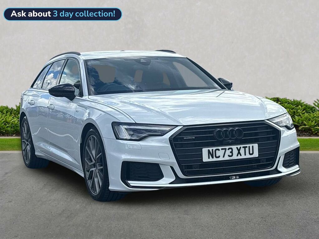 Audi A6 40 Tdi Quattro Black Edition S Tronic Cs White