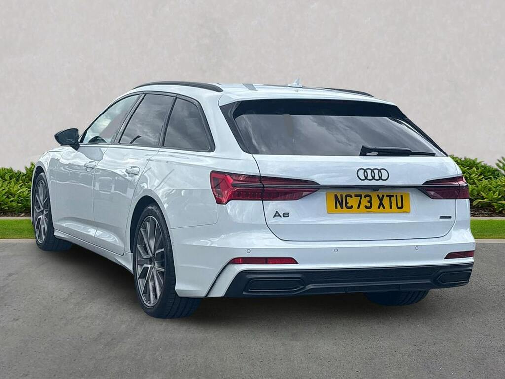 Audi A6 40 Tdi Quattro Black Edition S Tronic Cs White #2