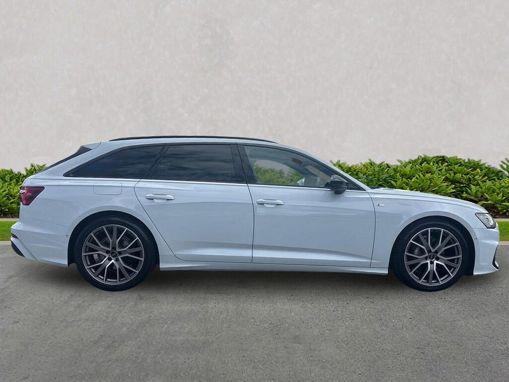 Audi A6 40 Tdi Quattro Black Edition S Tronic Cs White #3