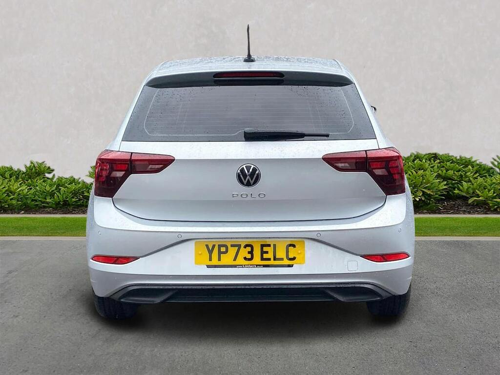 Volkswagen Polo 1.0 Tsi Life Hatchback Dsg Euro 6 Ss YP73ELC Silver #4