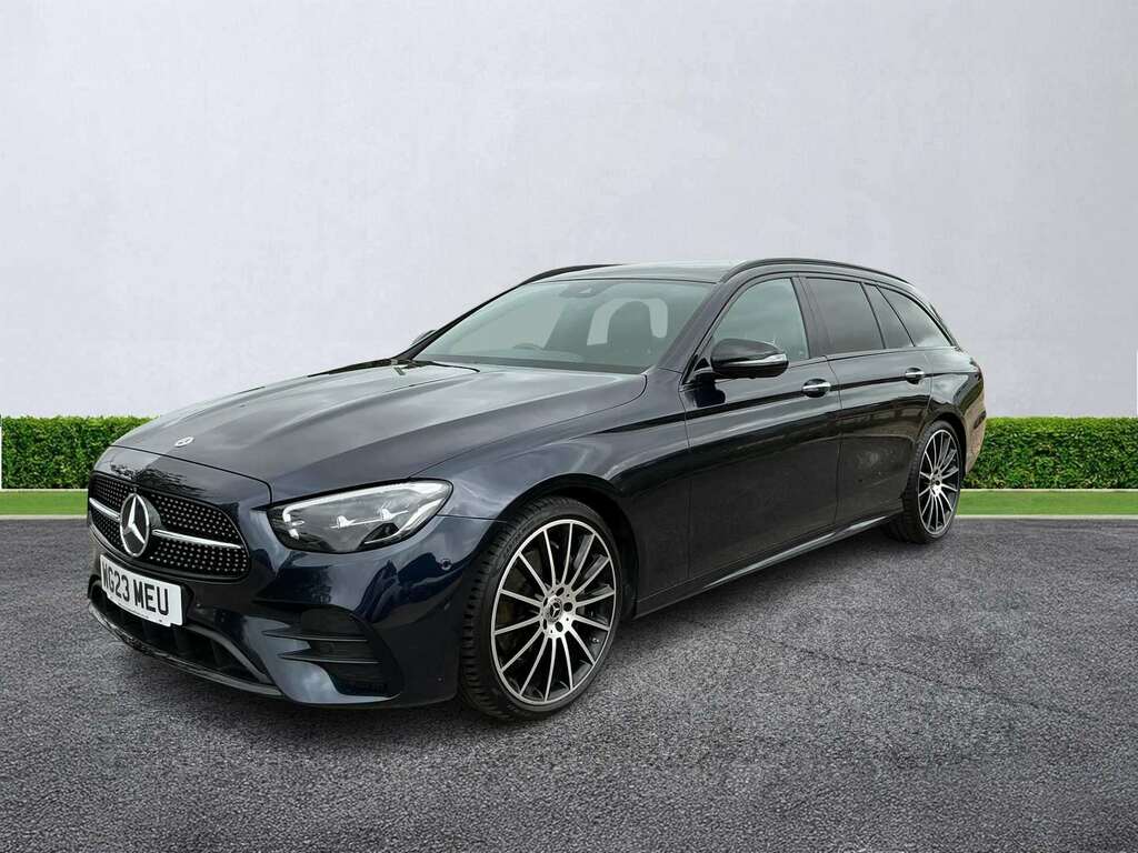 Mercedes-Benz E Class E220d 200 Amg Line Night Ed Prem 9G-tronic Blue #3