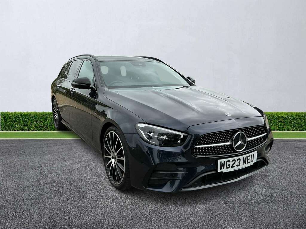 Mercedes-Benz E Class E220d 200 Amg Line Night Ed Prem 9G-tronic Blue