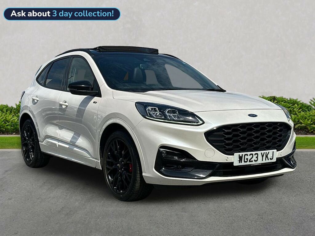 Ford Kuga 1.5 Ecoboost 150 St-line X Edition Black Pk WG23YKJ White