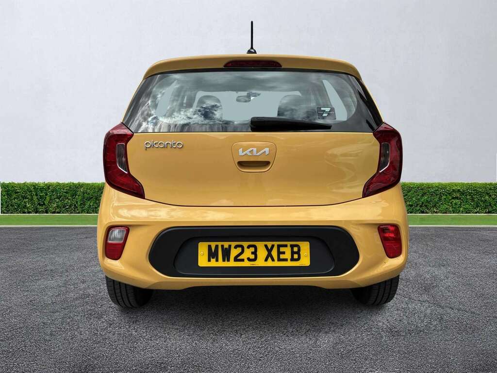 Kia Picanto 1.0 2 4 Seats MW23XEB Yellow #4