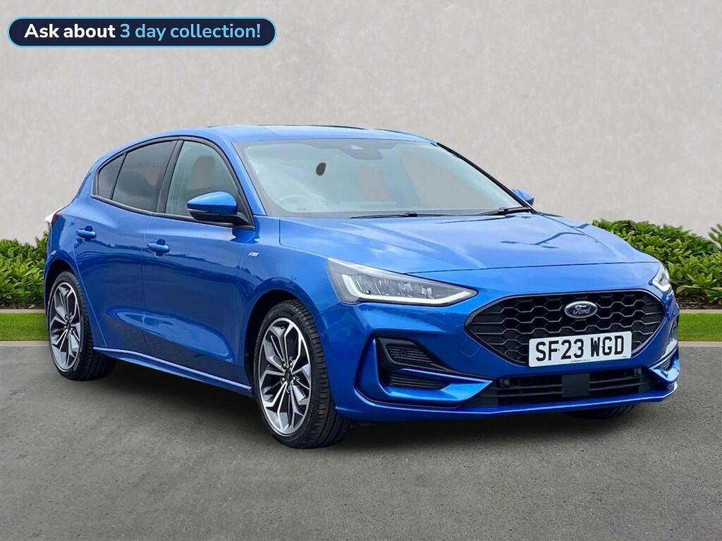 Ford Focus 1.0 Ecoboost St-line X Blue