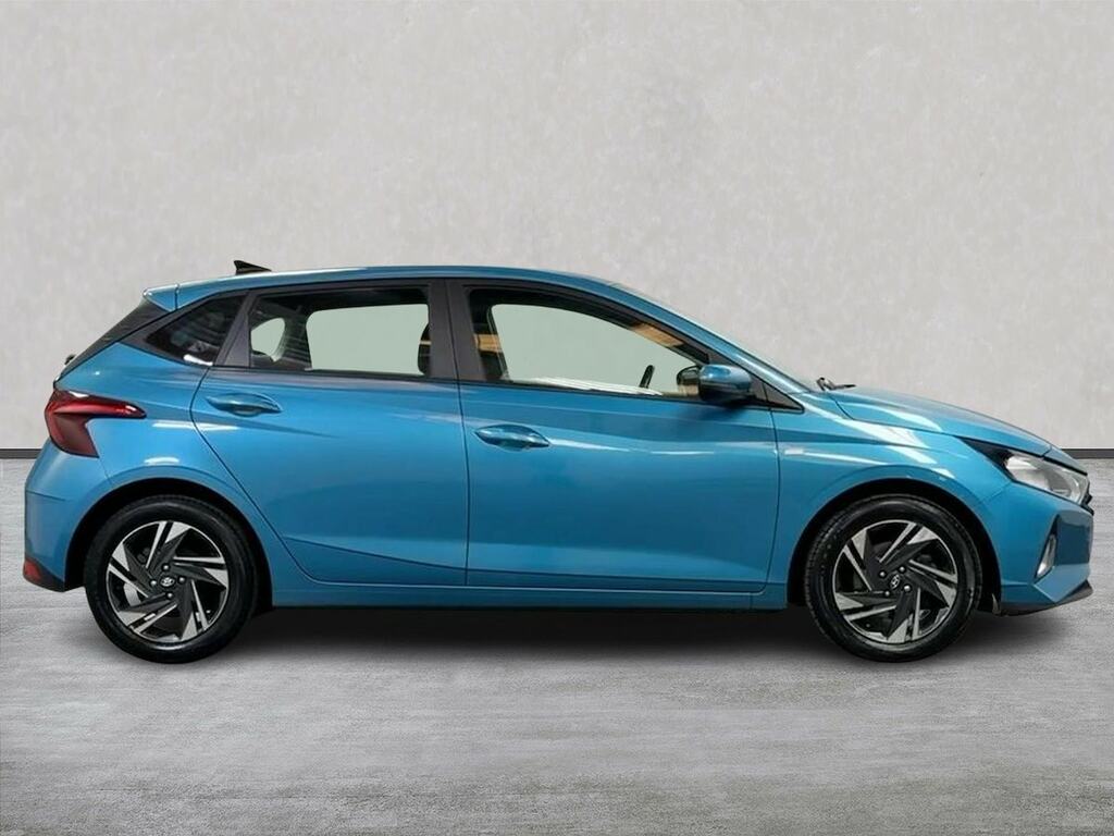 Hyundai I20 1.0 T-gdi Mhev Se Connect Hatchback Hyb AMZ5968 Blue #3