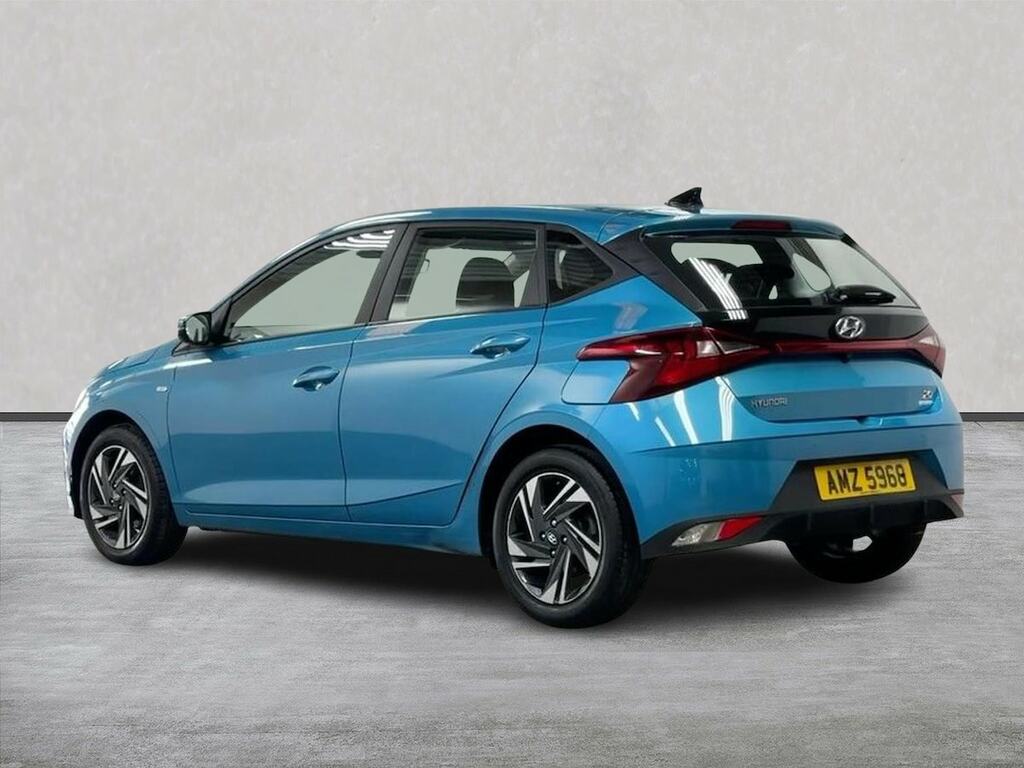 Hyundai I20 1.0 T-gdi Mhev Se Connect Hatchback Hyb AMZ5968 Blue #2