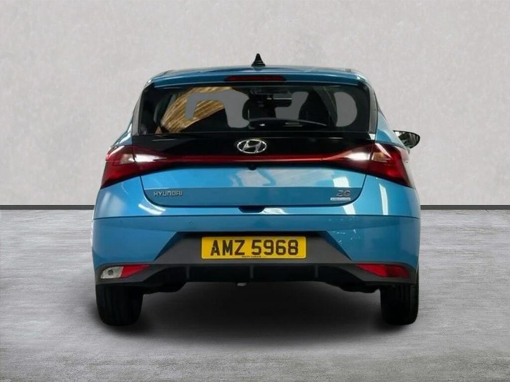 Hyundai I20 1.0 T-gdi Mhev Se Connect Hatchback Hyb AMZ5968 Blue #4