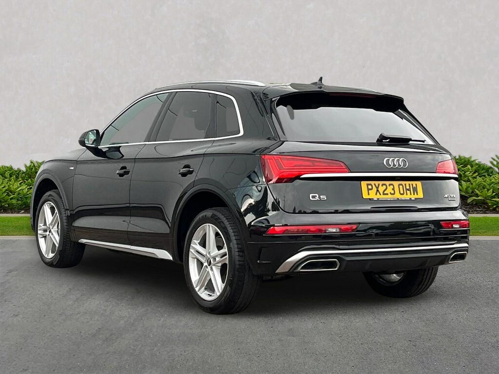 Audi Q5 40 Tdi Quattro S Line S Tronic Cs PX23OHW Black #2