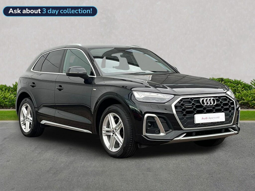 Audi Q5 40 Tdi Quattro S Line S Tronic Cs PX23OHW Black