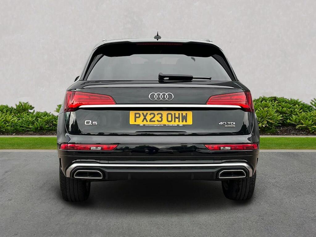 Audi Q5 40 Tdi Quattro S Line S Tronic Cs PX23OHW Black #4