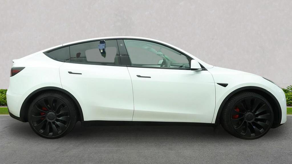 Tesla Model Y Dual Motor Performance Suv 4Wd White #5