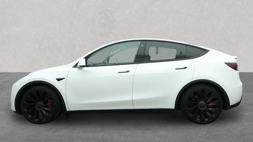 Tesla Model Y Dual Motor Performance Suv 4Wd White #6