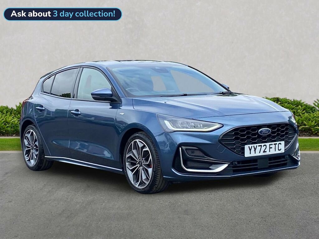 Ford Focus 1.5 Ecoblue St-line Vignale Blue