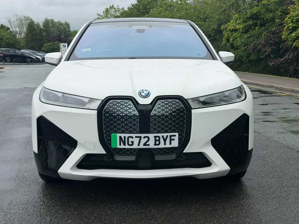 BMW iX 240Kw Xdrive40 M Sport Edition 76.6Kwh NG72BYF White #2