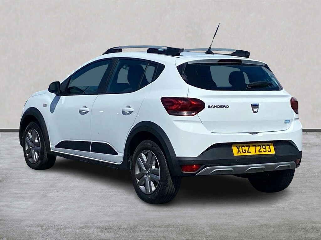 Dacia Sandero Stepway 1.0 Tce Comfort Hatchback Bi Fuel Euro White #2