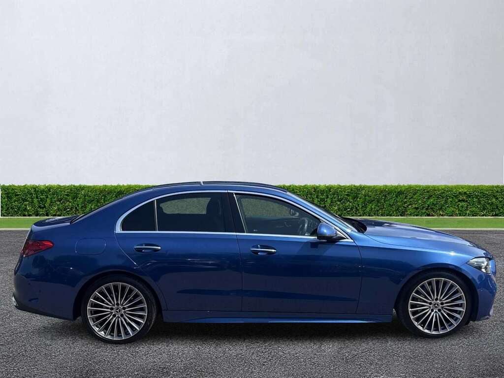Mercedes-Benz C Class C220d Amg Line Premium 9G-tronic GN72UES Blue #3