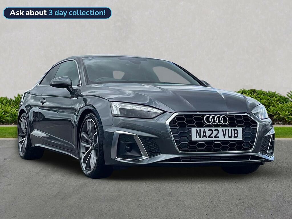Audi A5 2.0 Tfsi 40 S Line Coupe S Tronic Euro Grey