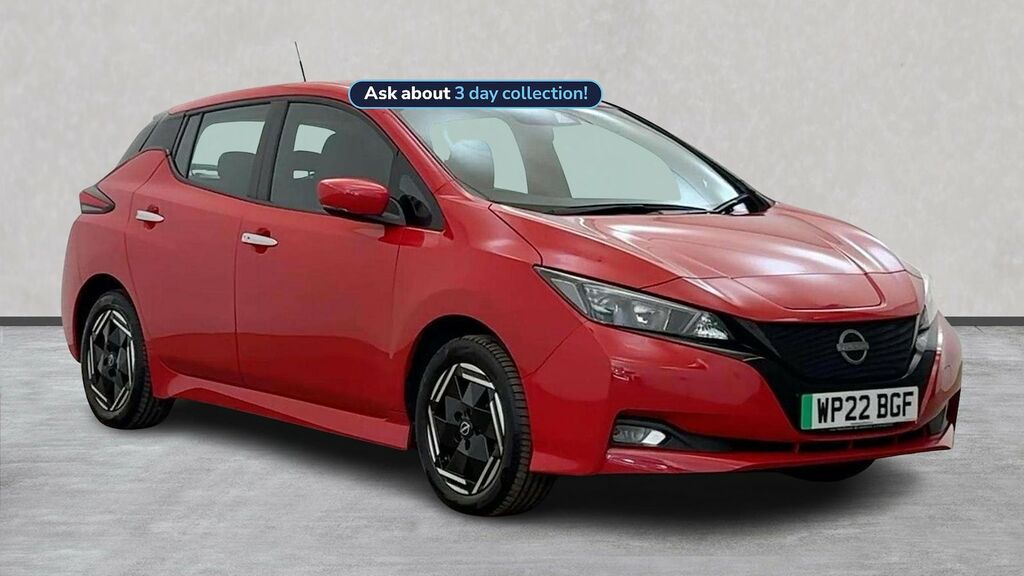 Nissan Leaf 39Kwh Acenta Hatchback 150 Ps Red