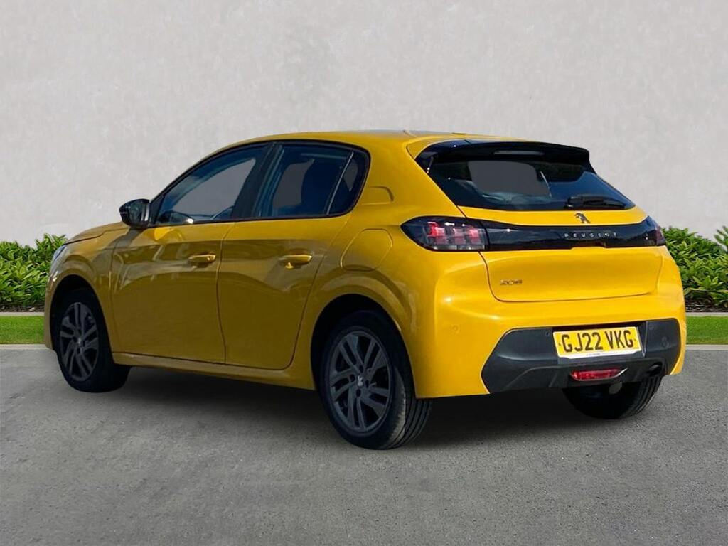Peugeot 208 1.5 Bluehdi Active Premium Hatchback Ma Yellow #2