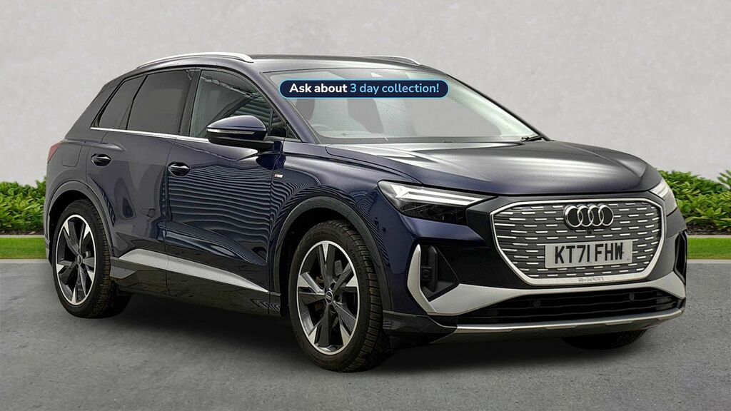Audi Q4 E Tron 150Kw 40 82Kwh S Line Cstech Pack Blue