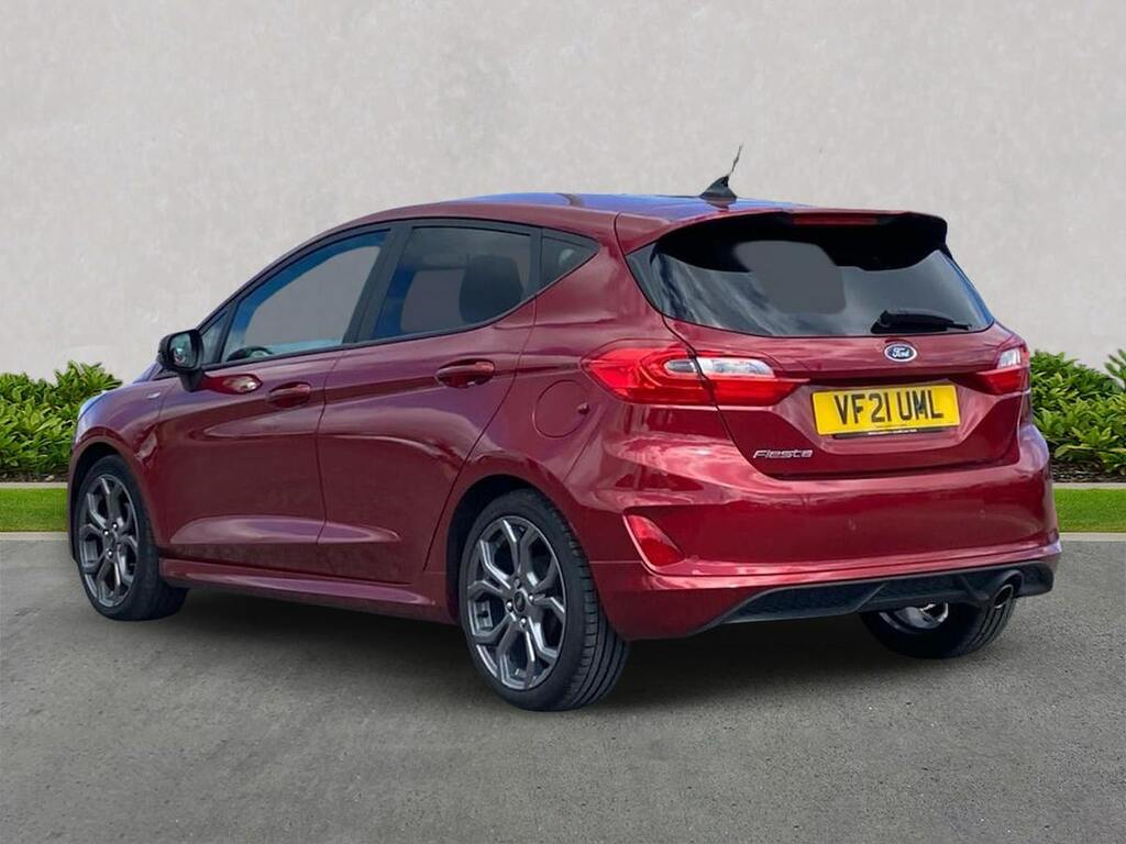 Ford Fiesta 1.0T Ecoboost St-line Edition Hatchback Red #2