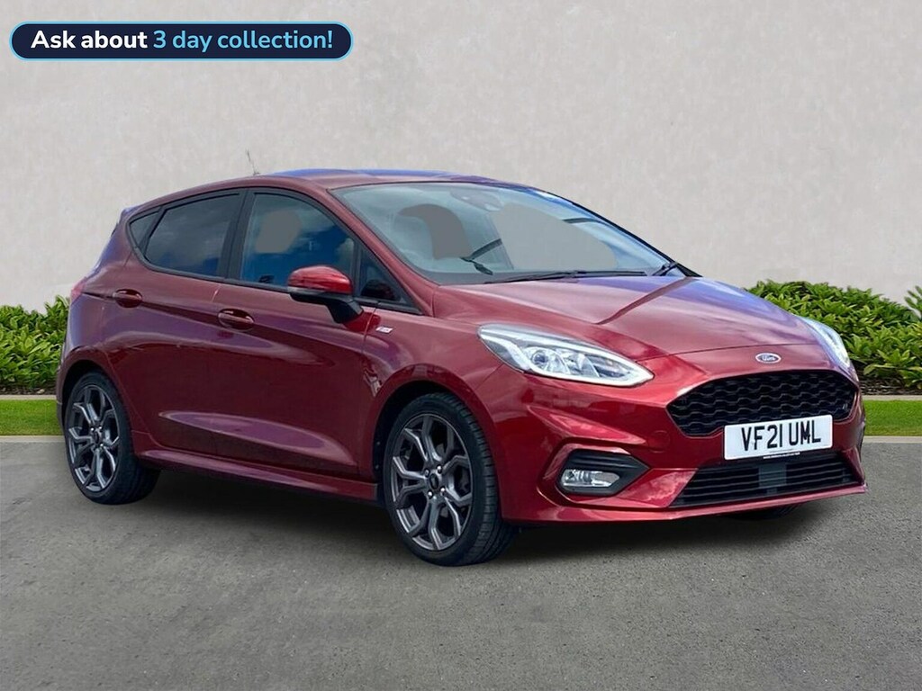 Ford Fiesta 1.0T Ecoboost St-line Edition Hatchback Red