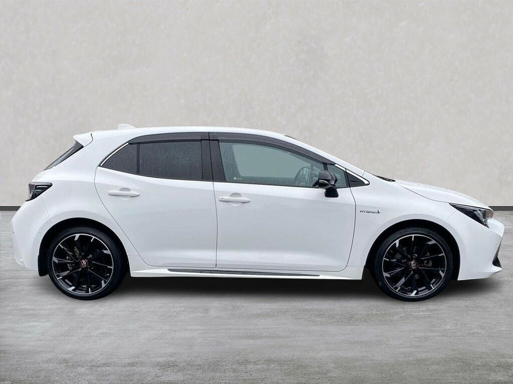 Toyota Corolla 1.8 Vvt-h Gpf Gr Sport Hatchback Hybrid PXZ2973 White #3