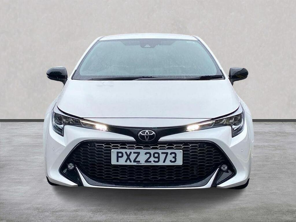 Toyota Corolla 1.8 Vvt-h Gpf Gr Sport Hatchback Hybrid PXZ2973 White #5