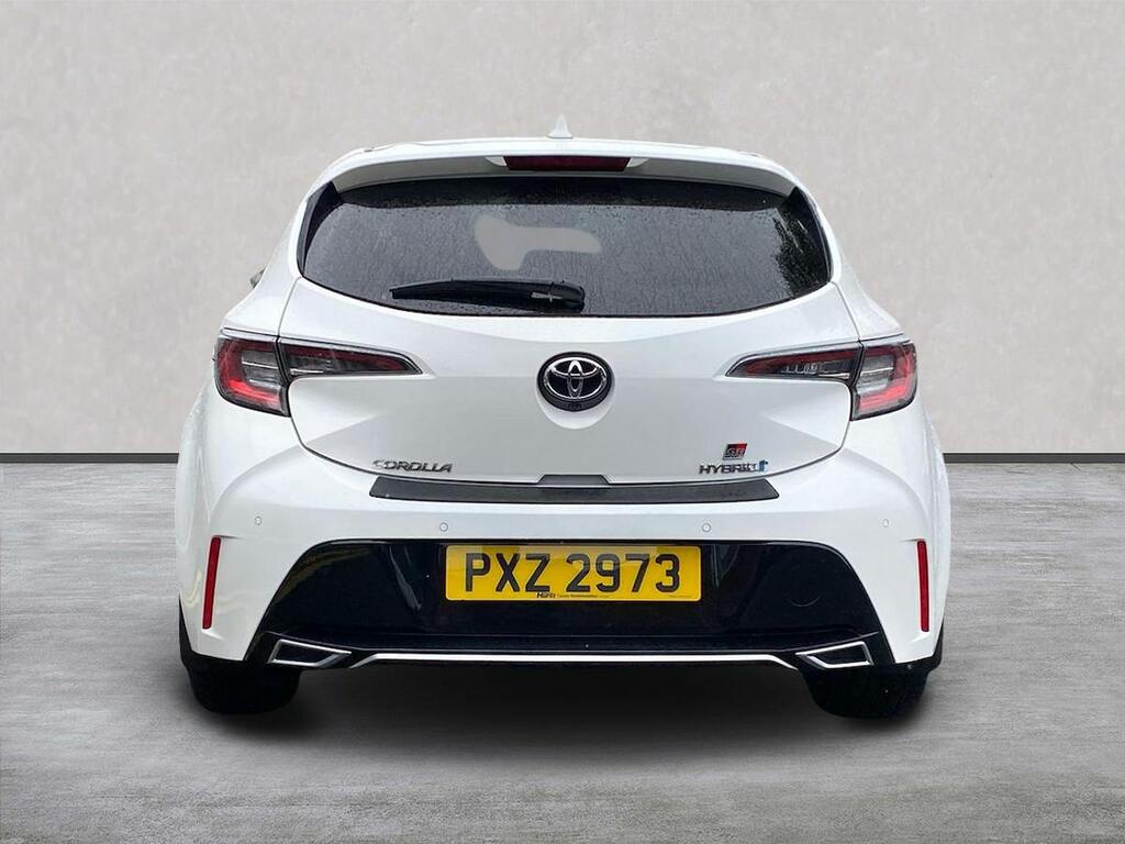 Toyota Corolla 1.8 Vvt-h Gpf Gr Sport Hatchback Hybrid PXZ2973 White #4