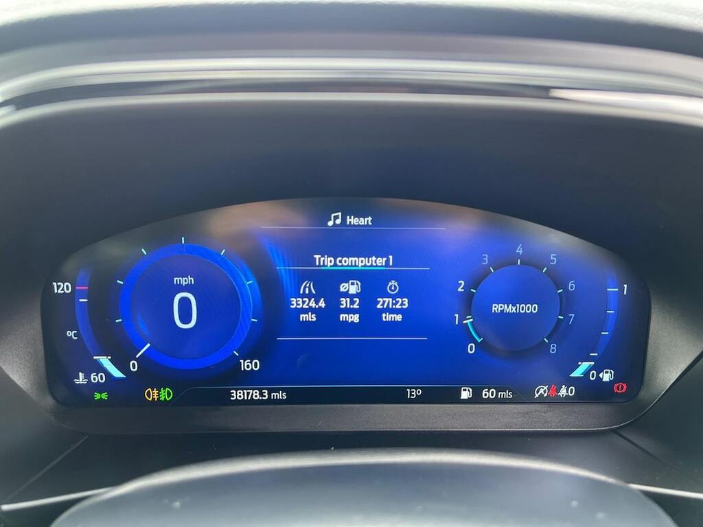 Ford Focus Hatchback Blue #10