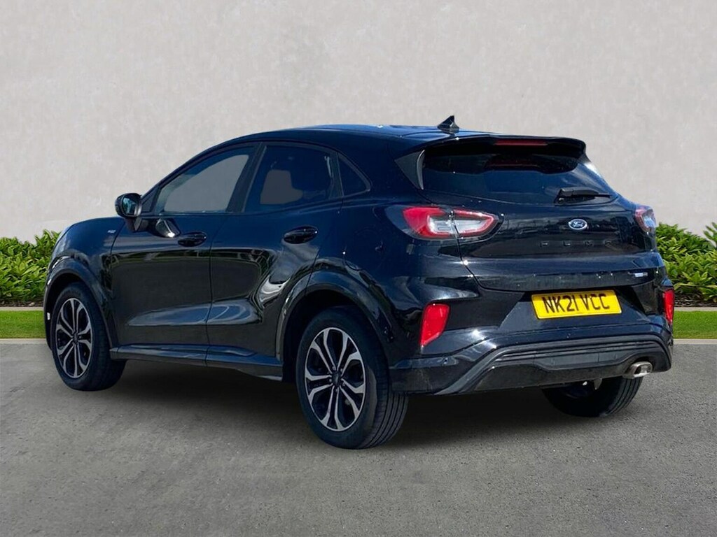 Ford Puma 1.0T Ecoboost Mhev St-line Suv E NK21VCC Black #2