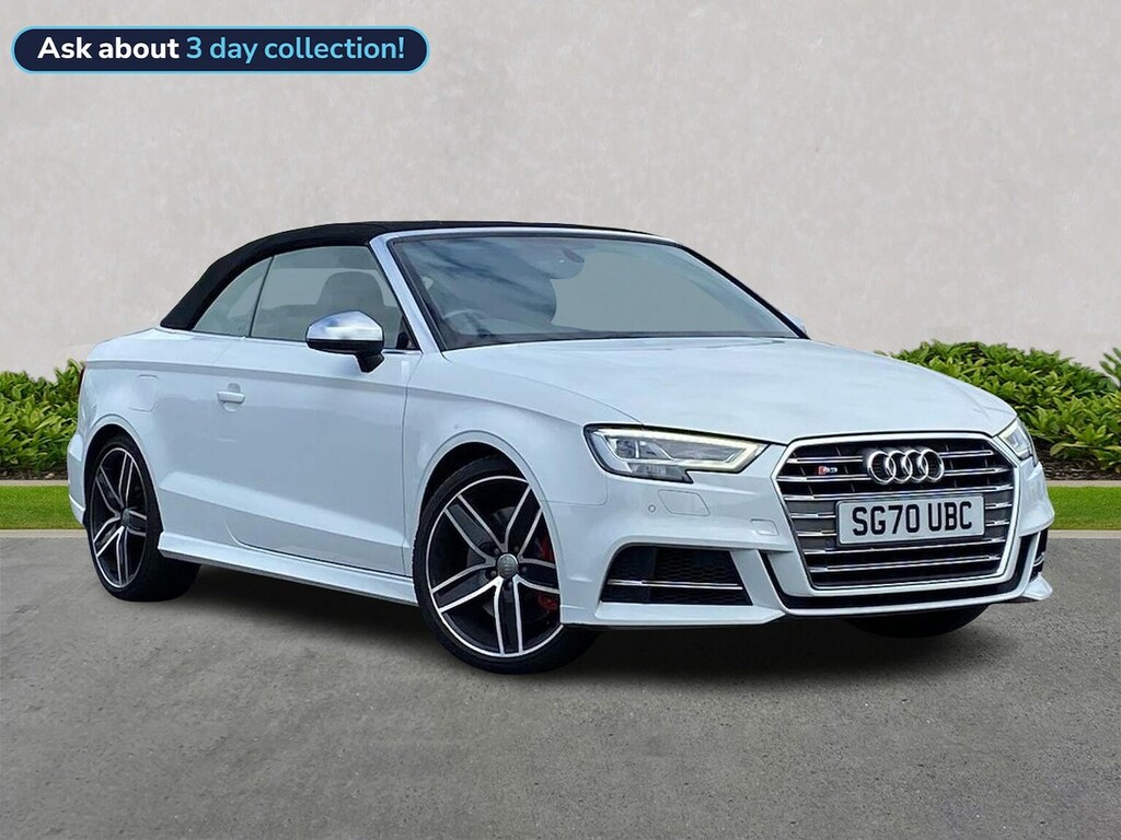 Audi A3 Cabriolet 2.0 Tfsi Cabriolet S Tronic Quattro Eur White