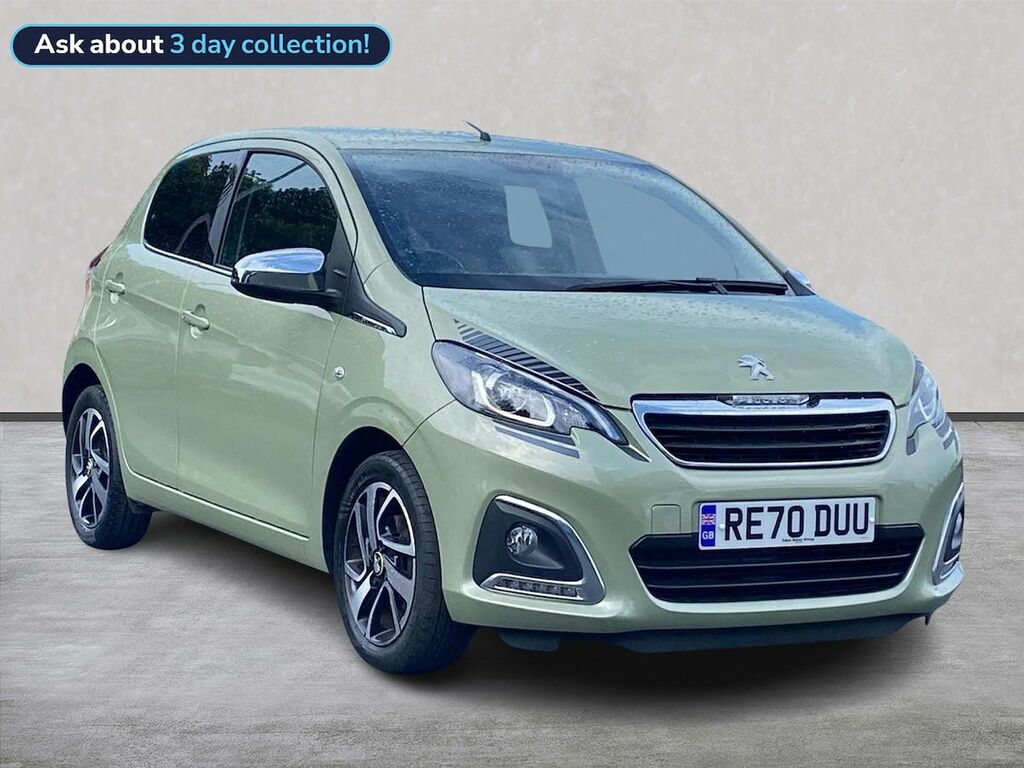 Peugeot 108 108 1.0 72 Collection Hatchback Green