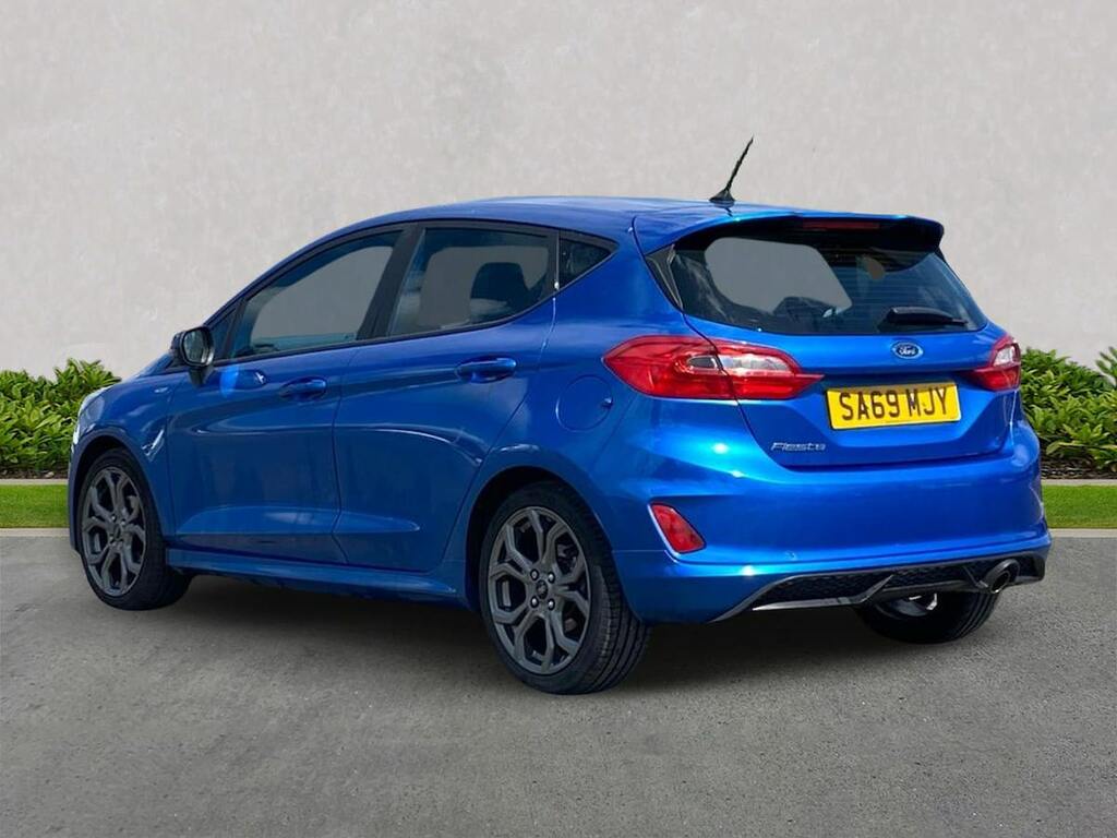 Ford Fiesta 1.0T Ecoboost Gpf St-line Hatchback Man Blue #2