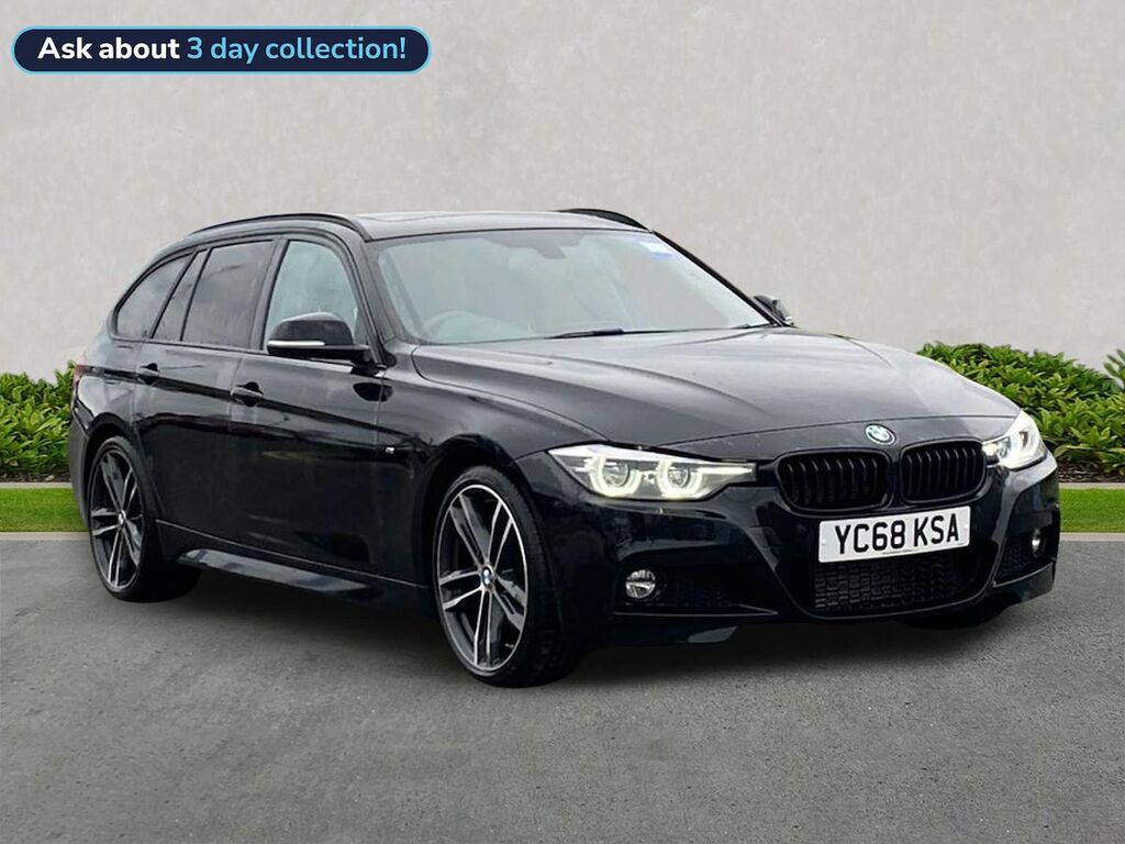 BMW 3 Series 2.0 320D M Sport Shadow Edition Touring YC68KSA Black