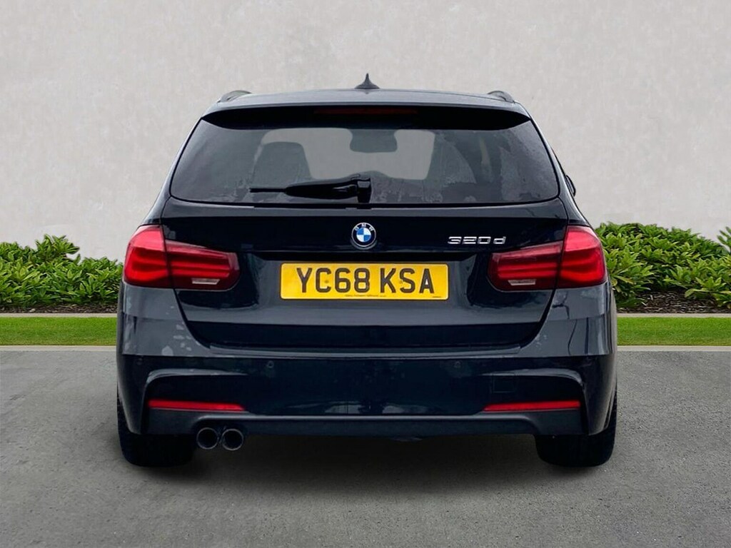 BMW 3 Series 2.0 320D M Sport Shadow Edition Touring YC68KSA Black #4