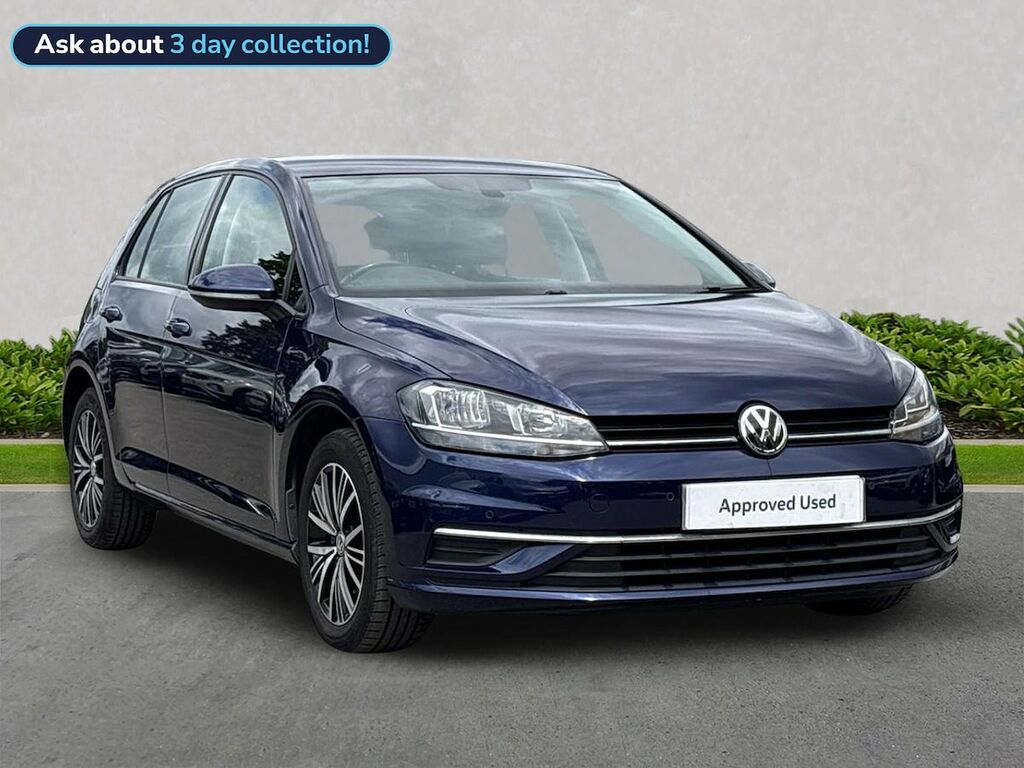 Volkswagen Golf 1.6 Tdi Se Nav Hatchback Euro 6 Blue