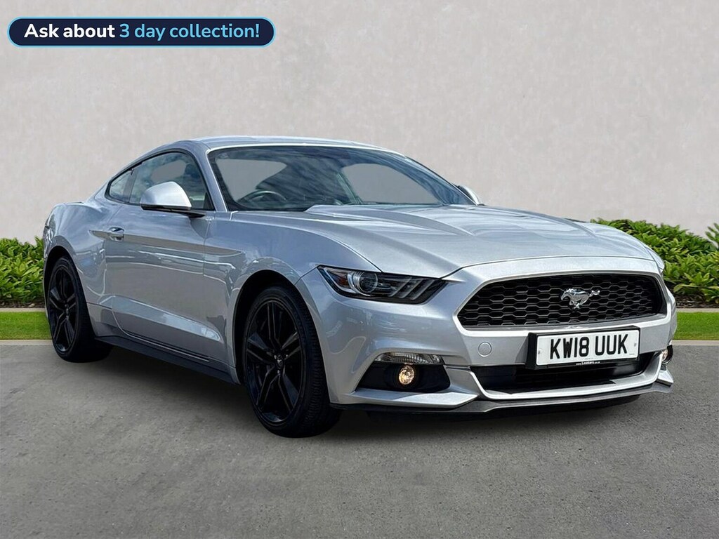 Ford Mustang 2.3T Ecoboost Fastback Selshift Euro 6 Silver