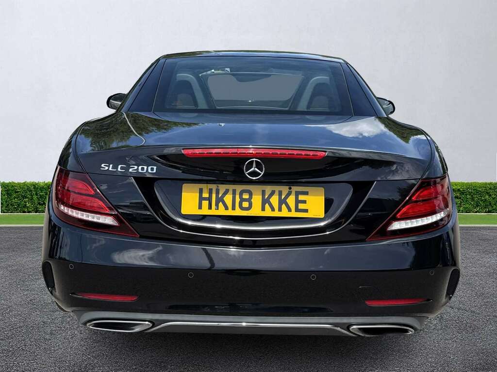 Mercedes-Benz SLC Slc 200 Amg Line 9G-tronic Black #4
