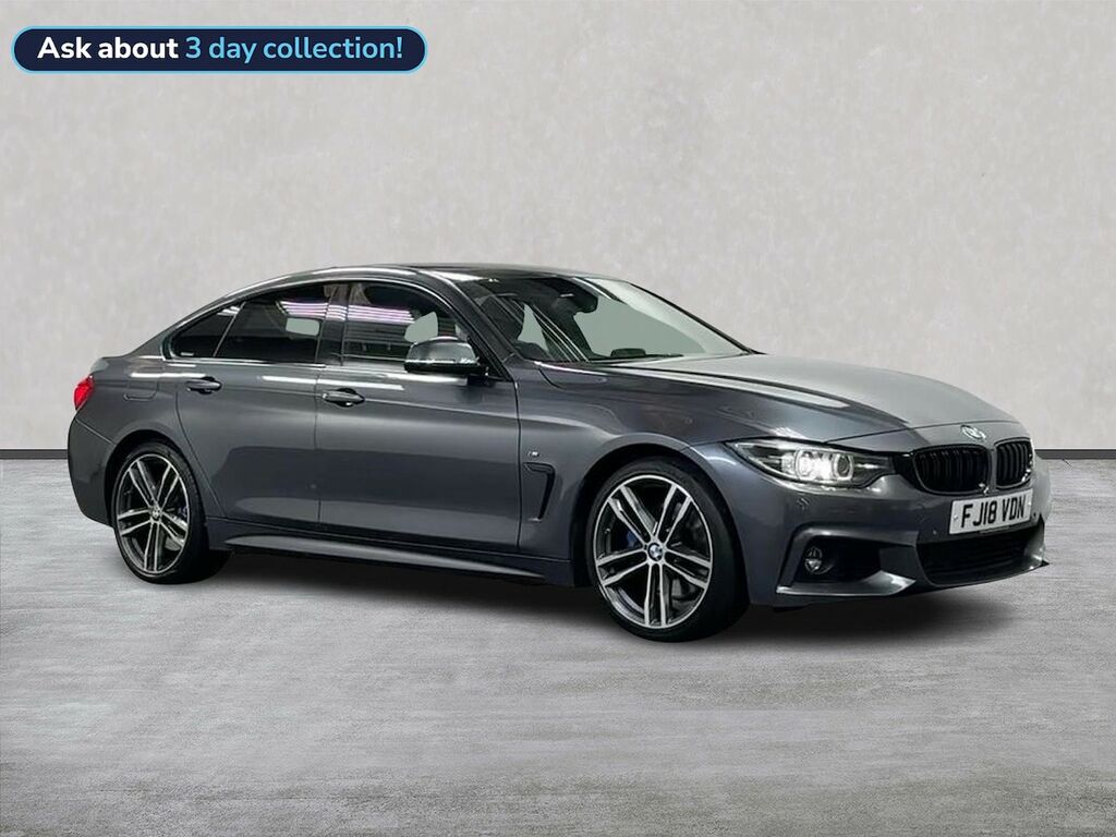 BMW 4 Series Gran Coupe 2.0 420D M Sport Hatchback Euro 6 Grey