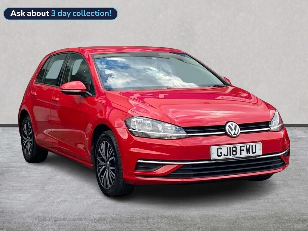 Volkswagen Golf 1.4 Tsi Se Nav Hatchback Dsg Euro 6 S Red