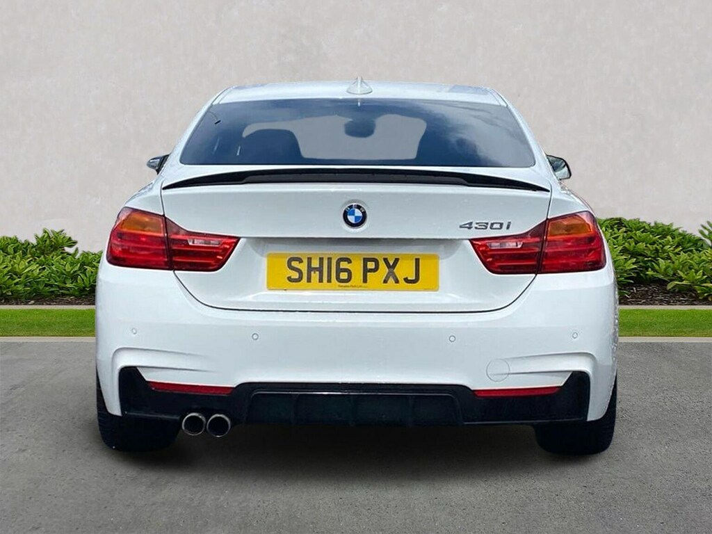 BMW 4 Series Gran Coupe 2.0 430I M Sport Coupe Euro 6 Ss White #4
