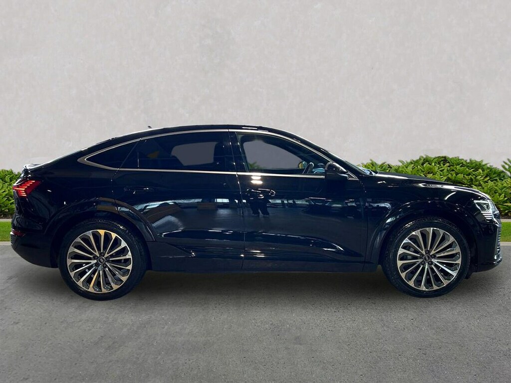 Audi Q8 e tron 55 S Line Sportback Quattro 114K Black #3