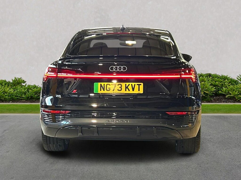 Audi Q8 e tron 55 S Line Sportback Quattro 114K Black #4