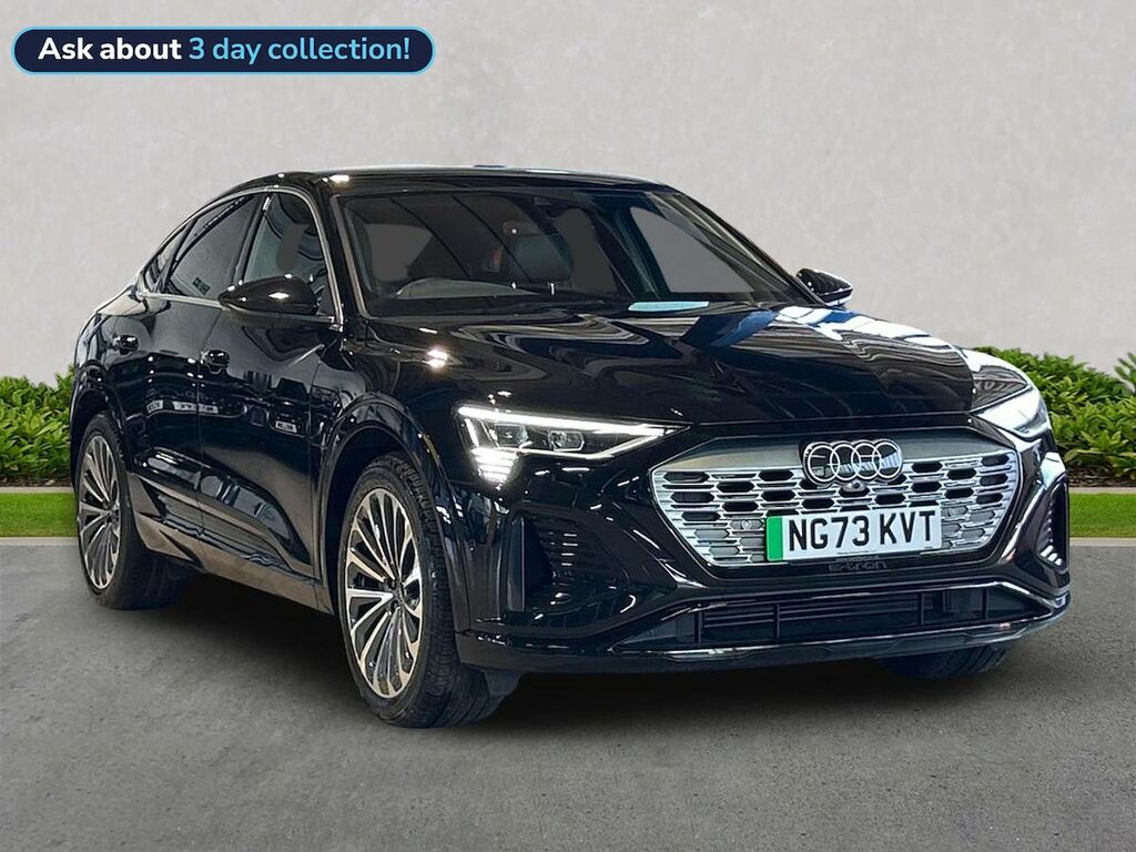 Audi Q8 e tron 55 S Line Sportback Quattro 114K Black