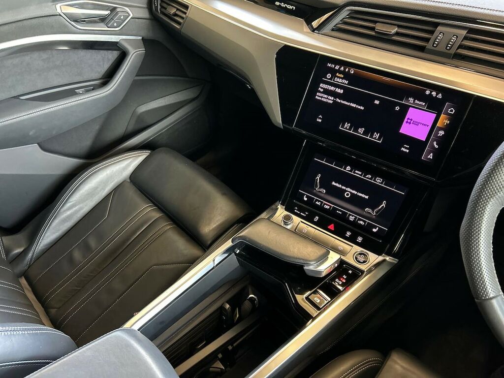 Audi Q8 e tron Q8 E-tron Launch Edition 55 Quattro White #13