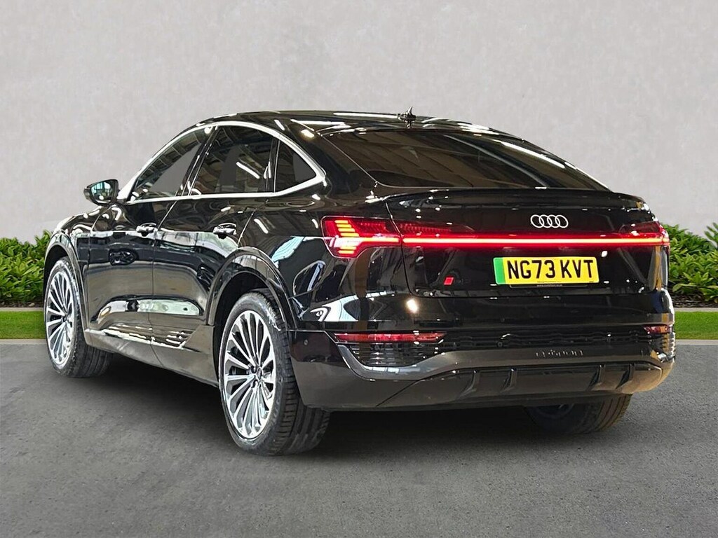 Audi Q8 e tron 55 S Line Sportback Quattro 114K Black #2