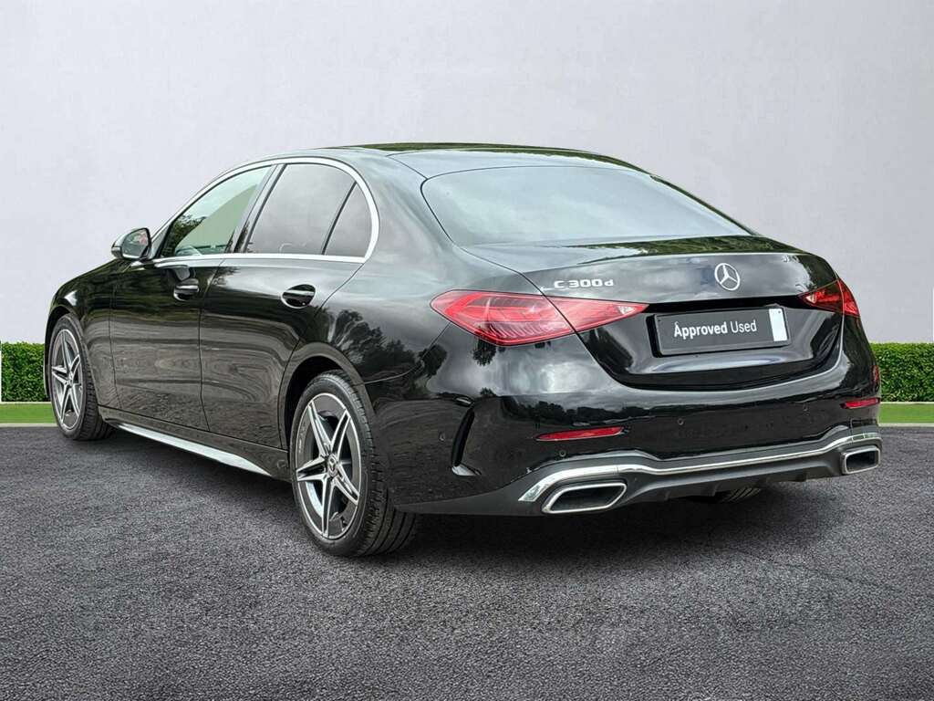 Mercedes-Benz C Class C300d Amg Line 9G-tronic Black #2