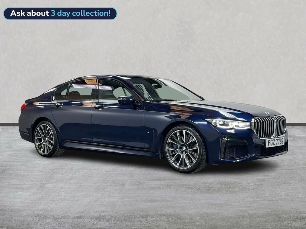 BMW 7 Series 3.0 730D M Sport Saloon Euro 6 S Blue